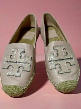 Tory Burch flats leather mint green 7